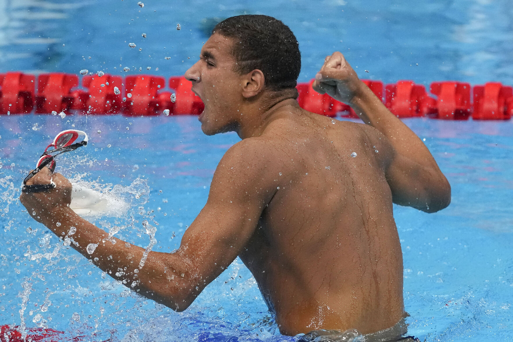 APTOPIX Tokyo Olympics Swimming